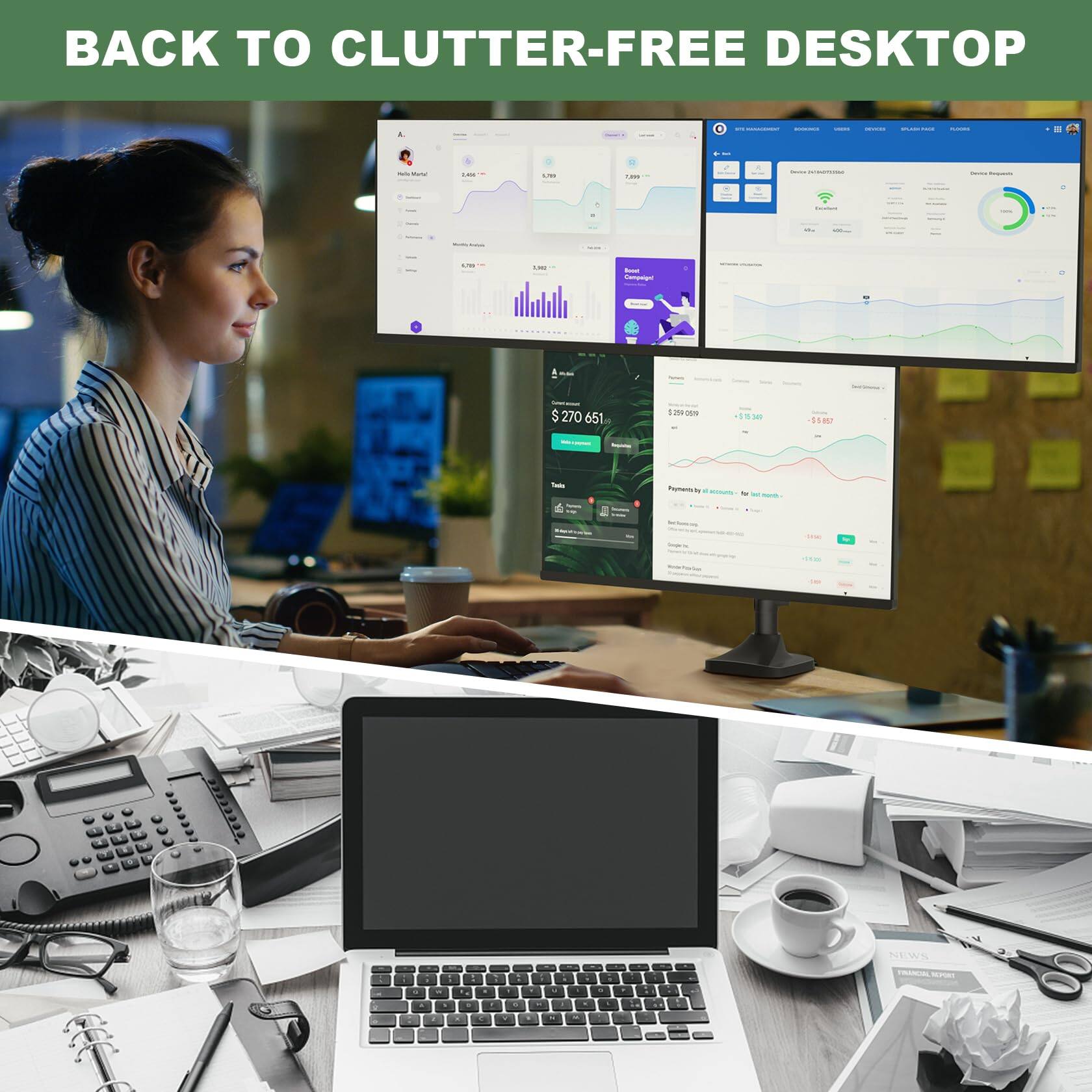 BACK TO CLUTTER-FREE DESKTOP