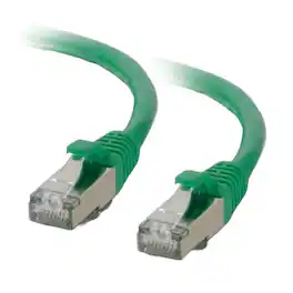 C2G - 757120008309 6 Feet CAT 6 Ethernet Network Patch Cable - Snagless Shielded - Green