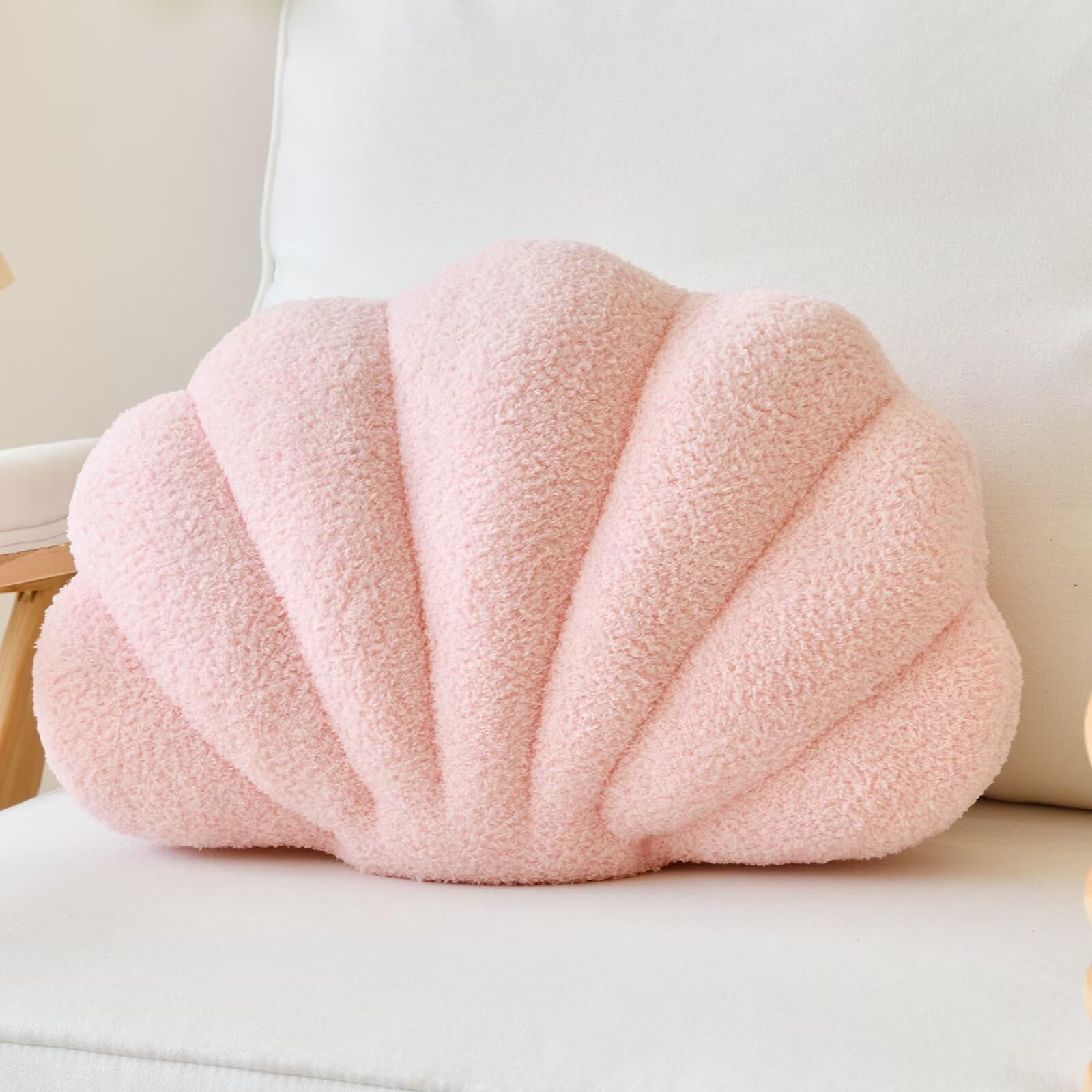 NICHOLAS KLEIN Seashell Throw Pillows Shell Shaped Soft Home Decorative ...
