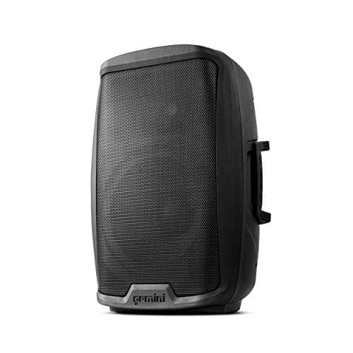 Gemini - AS-2112P 12" 1500W Powered PA Speaker - Black