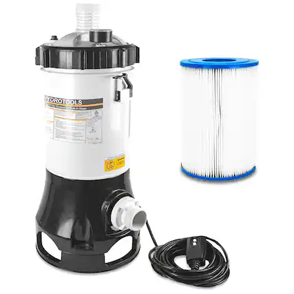 HYDROTOOLS
Large Filter System with Built-In Motor