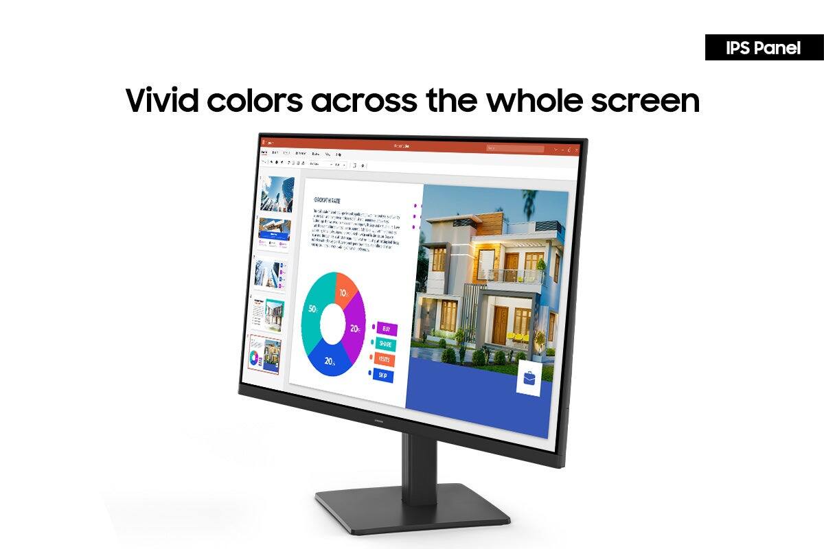 IPS Panel  
Vivid colors across the whole screen