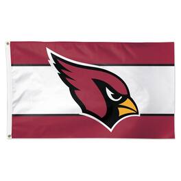 WinCraft - Arizona Cardinals 3' x 5' Horizontal Stripe 1-Sided Deluxe Flag - Multicolor
