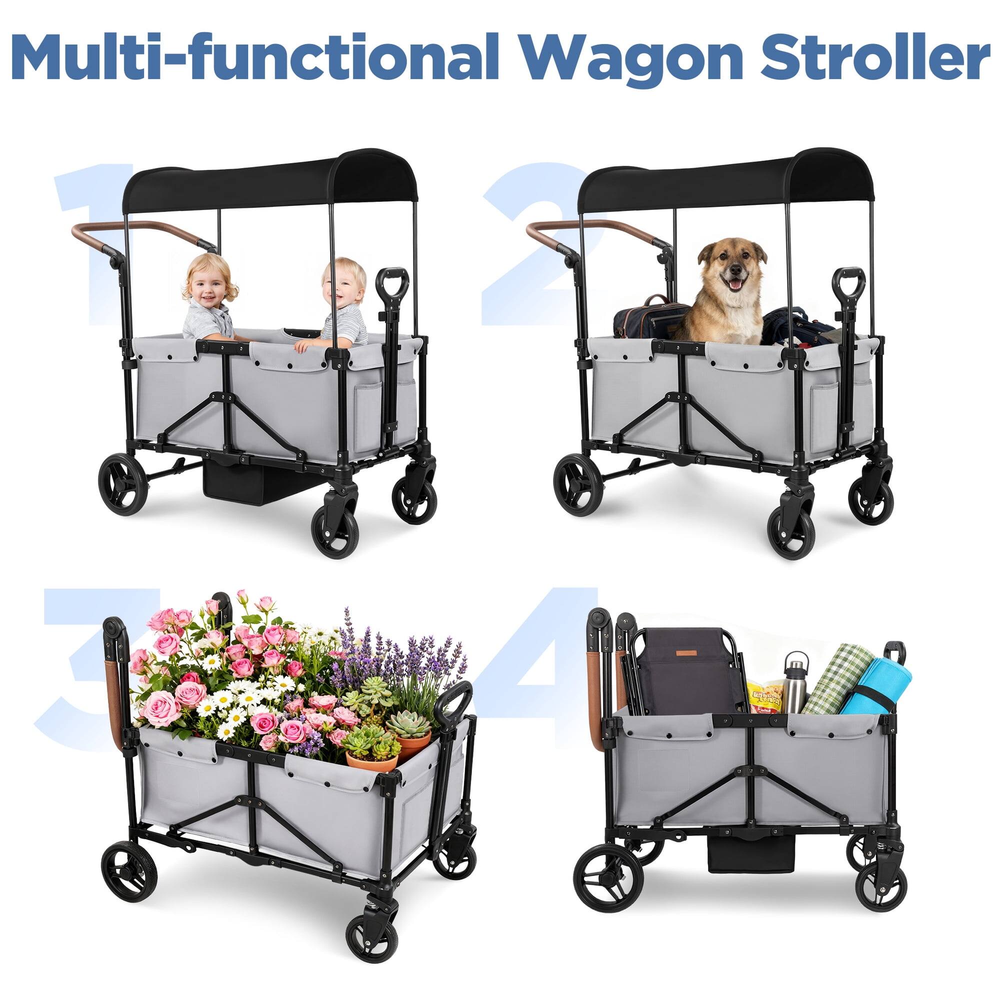 Multi-functional Wagon Stroller