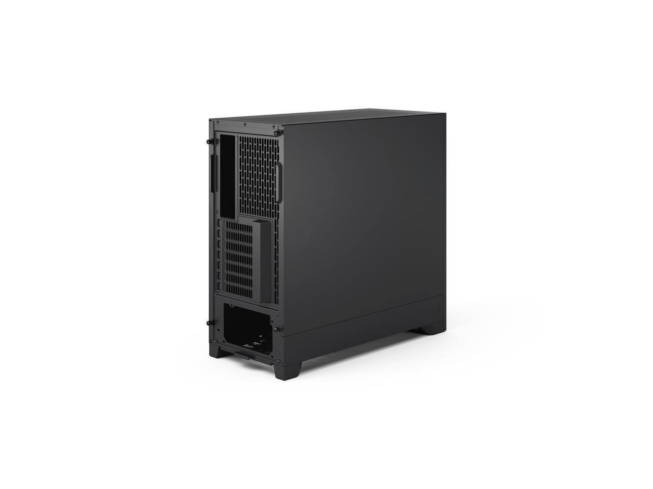 Alt View 5. Fractal Design - Fractal Design Pop 2 Air Black - Mesh Front, 3x 120mm Fans, Spacious ATX/mATX/ITX Case - Black.