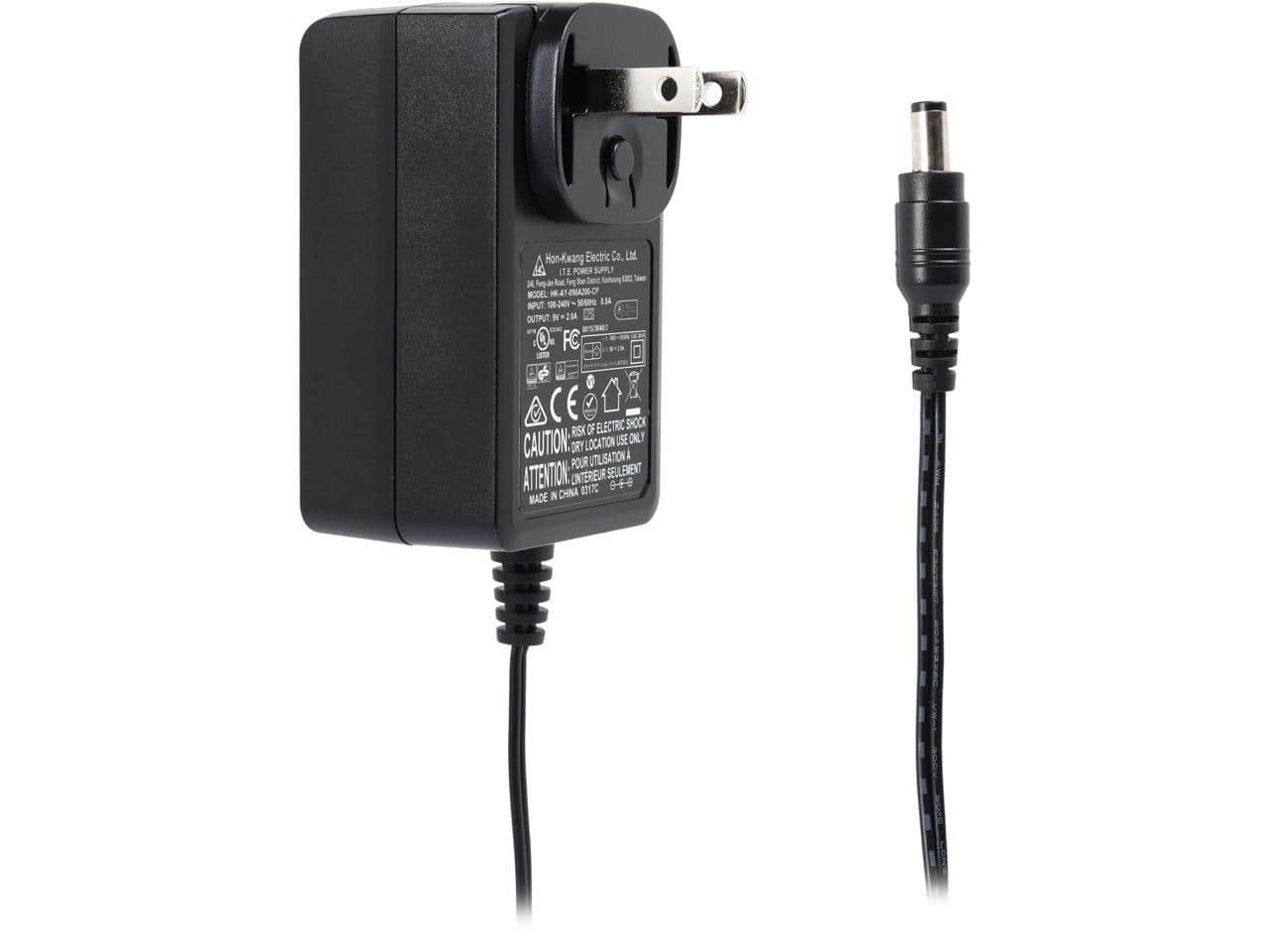 StarTech.com - SVA9M2NEUA DC Power Adapter - 9V, 2A