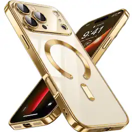 Kitcheniva - Rugged Shockproof Protective Case For iPhone 18 Pro - Gold