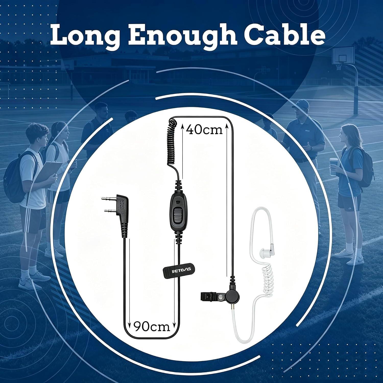 Long Enough Cable  
40cm  
RETIVG  
90cm