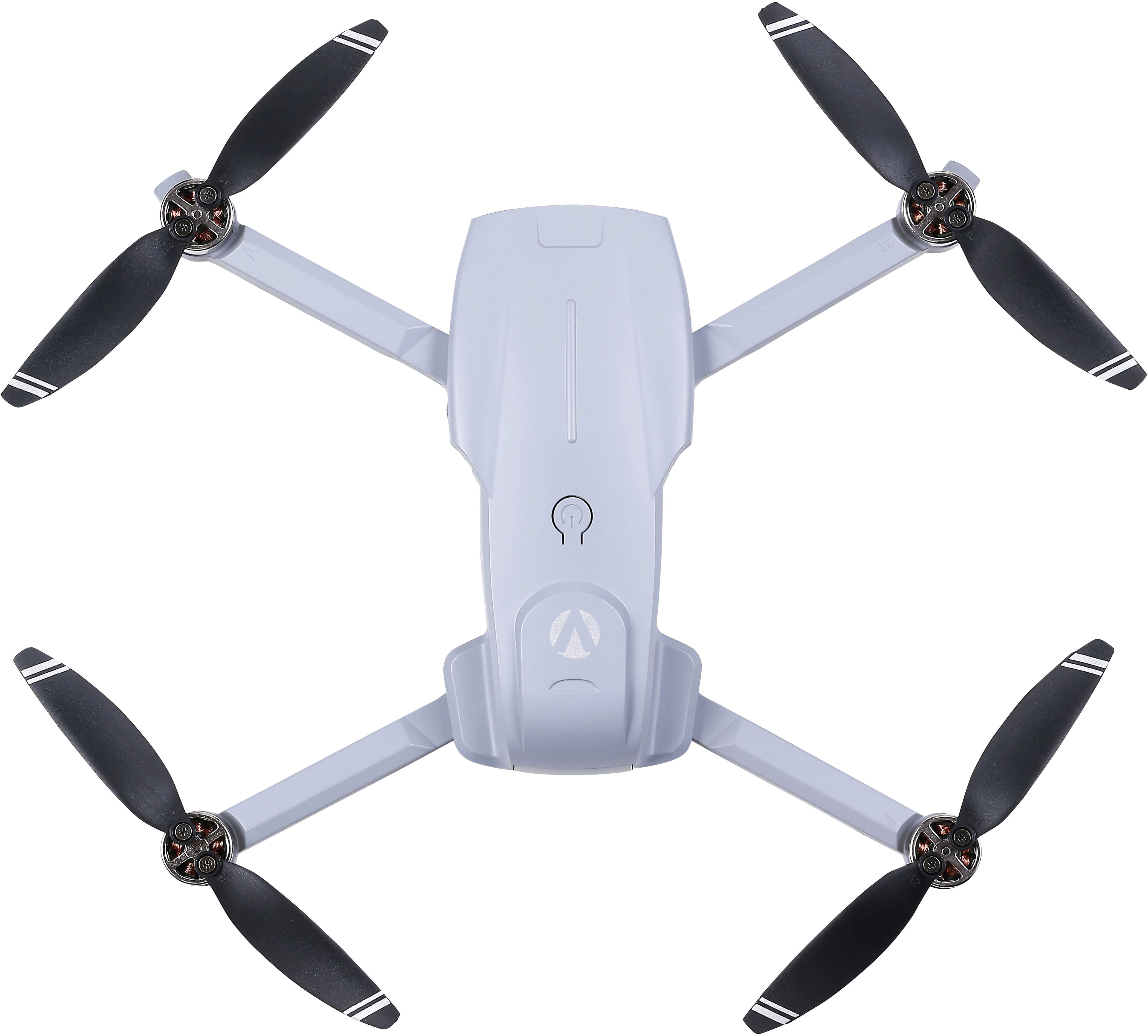 Alt View 1. Vivitar - SkyTrek Drone - Grey.