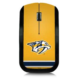 Keyscaper - Nashville Predators Stripe Wireless Mouse - Wireless - Multicolor