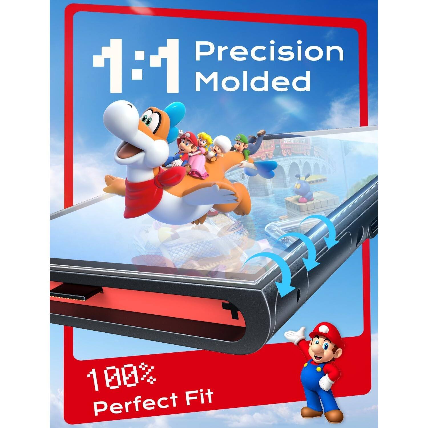 1:1 Precision Molded  
100% Perfect Fit