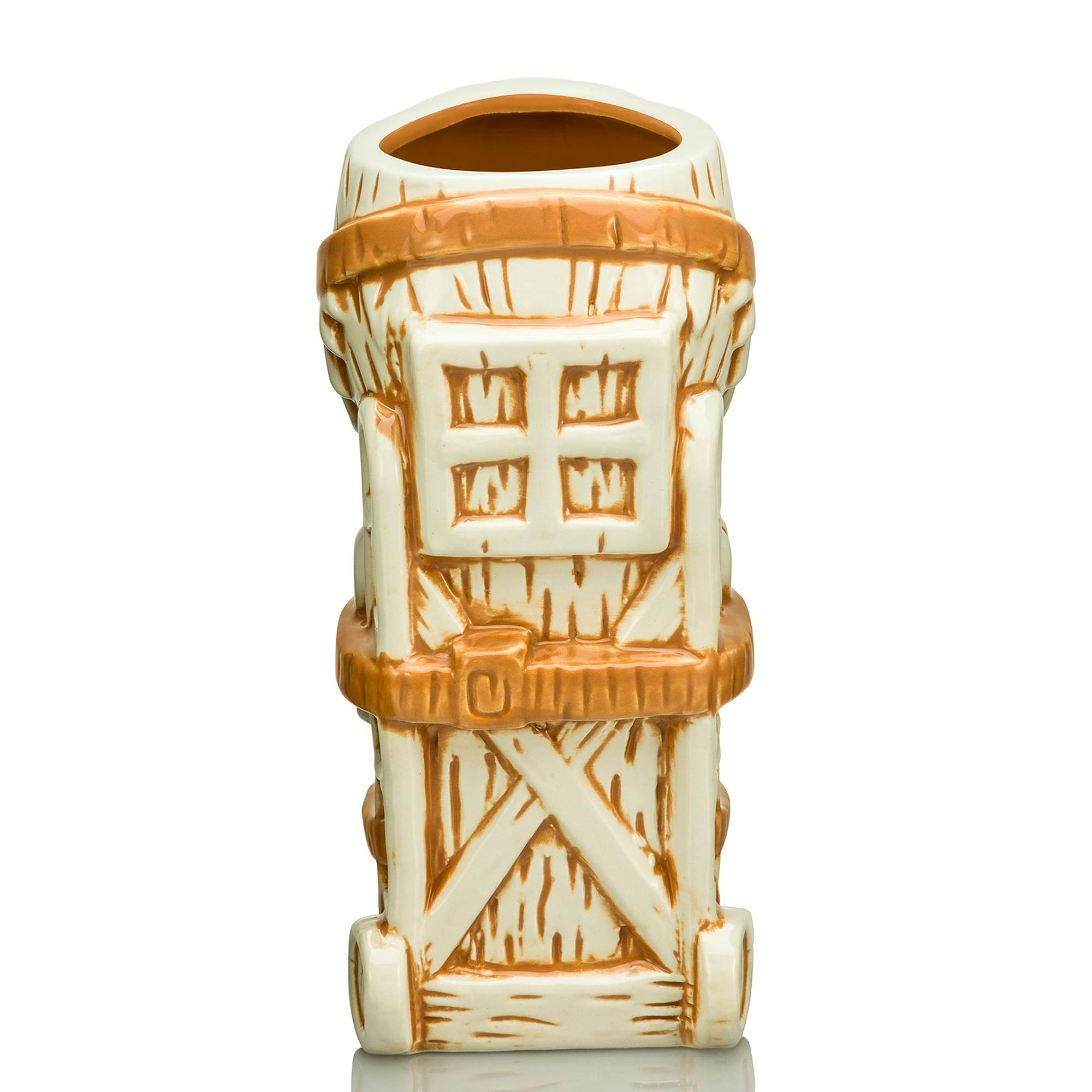 Alt View 1. ThinkGeek - Geeki Tikis The Silence of the Lambs Hannibal Lecter 18-Ounce Ceramic Mug - Orange.