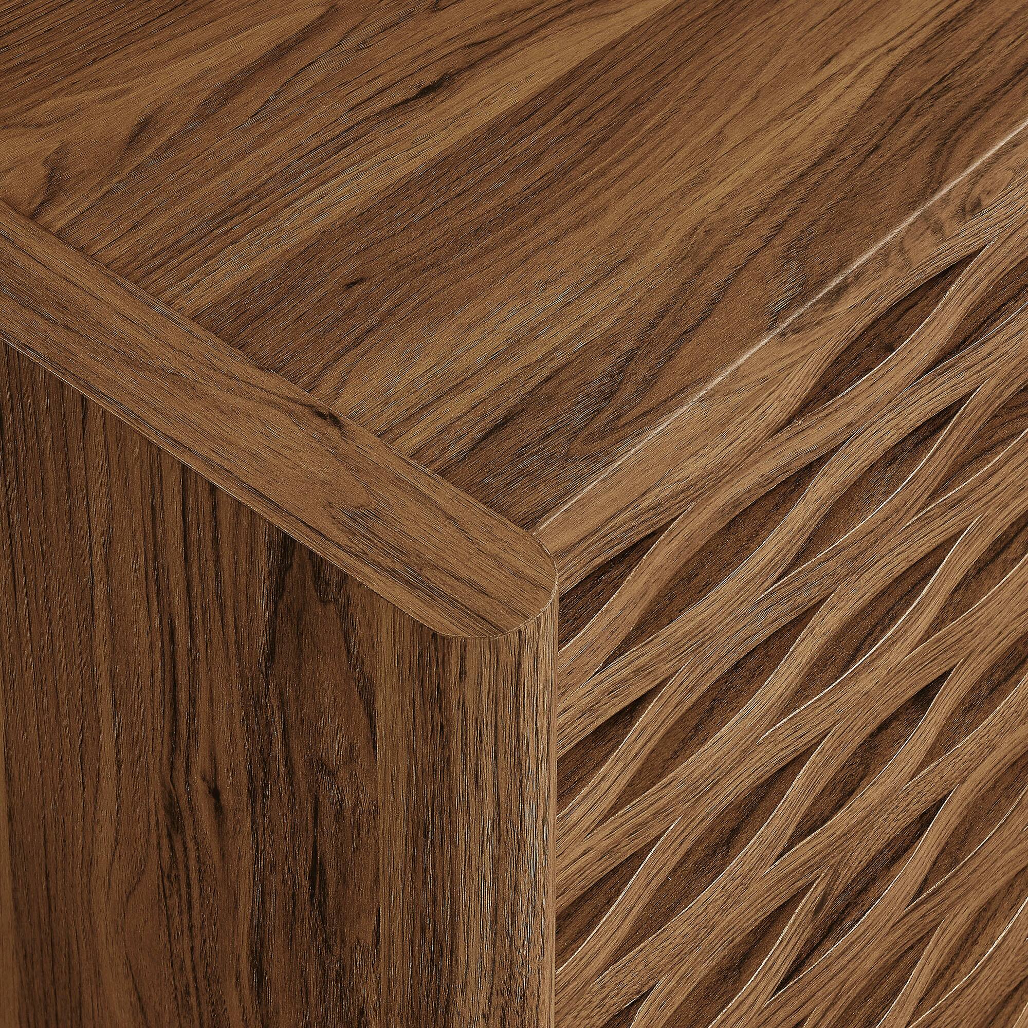 Alt View 5. Modway - Emric Wave Accent Cabinet by Modway - Walnut.