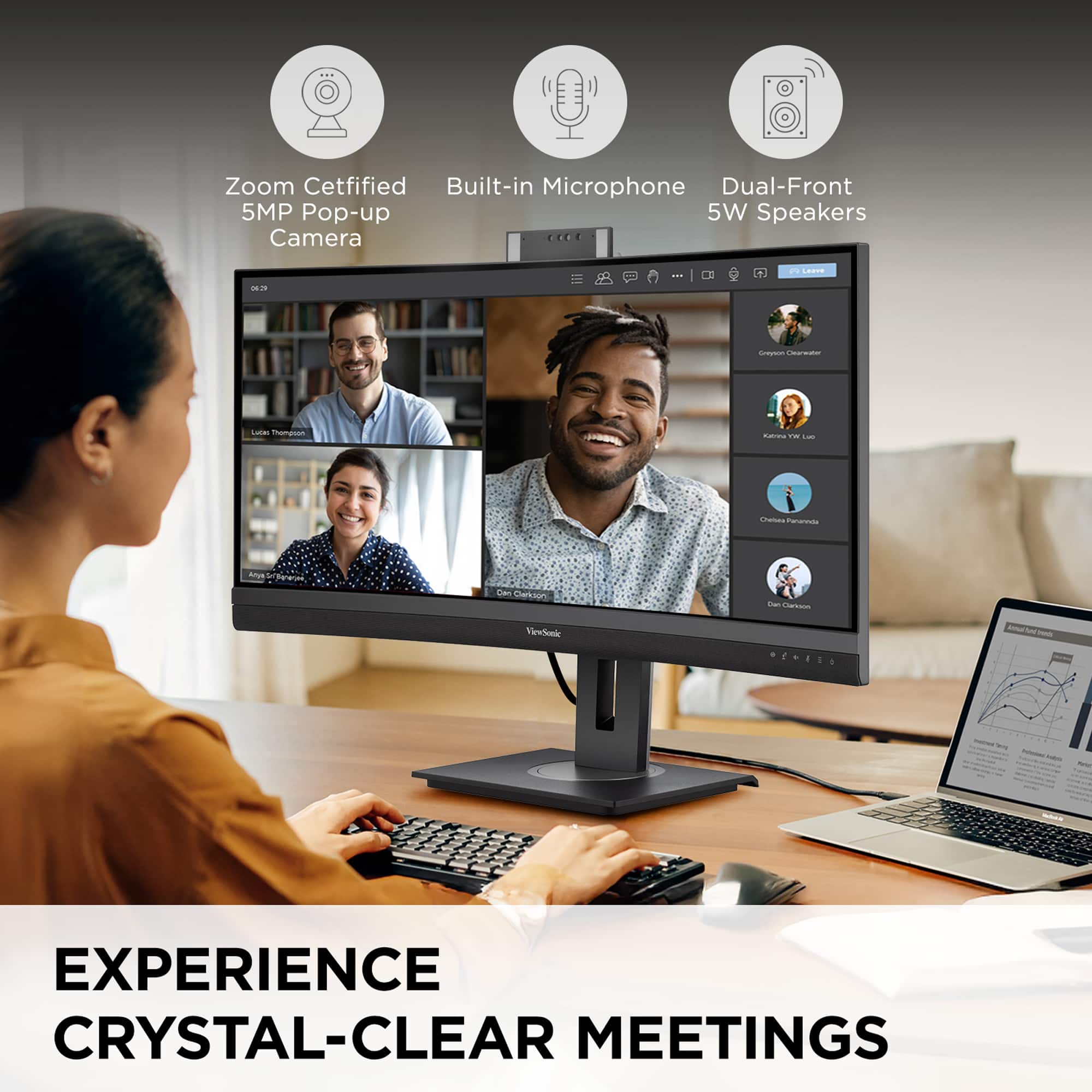 EXPERIENCE CRYSTAL-CLEAR MEETINGS