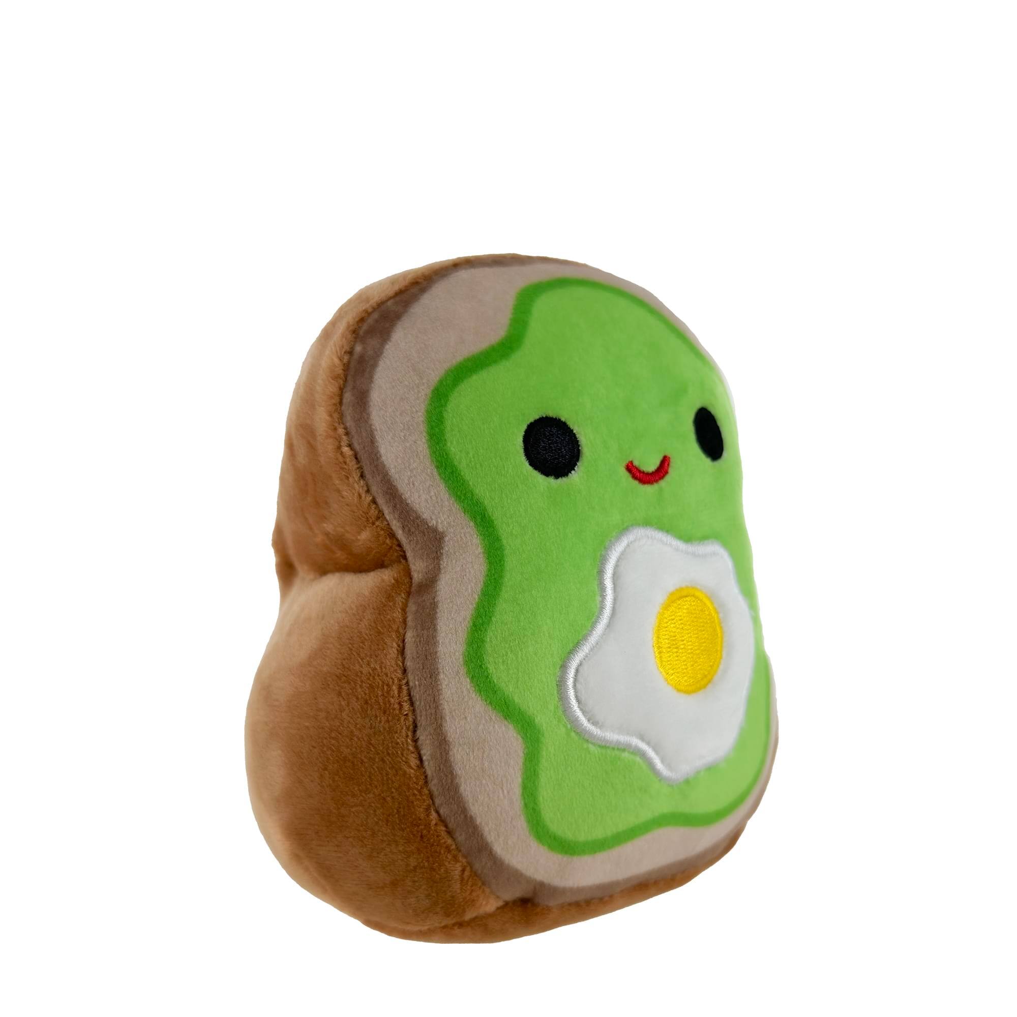 Alt View 1. Kellytoy - Squishmallow 5 Inch Mini Food Plush | Sinclair the Avocado Toast - Green.