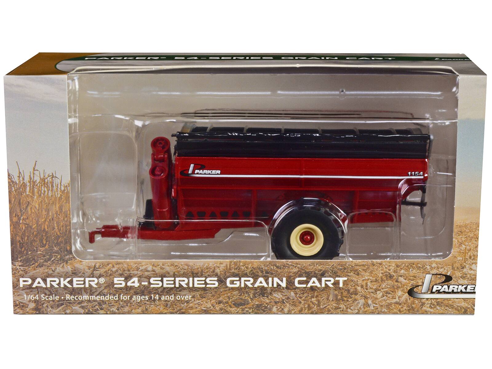 PARKER 54-SERIES GRAIN CART  
1/64 Scale  
Recommended for ages 14 and over