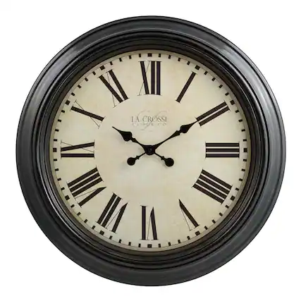 XI XII I X LA CROSSE CLOCK CO. II III IV V VI VII