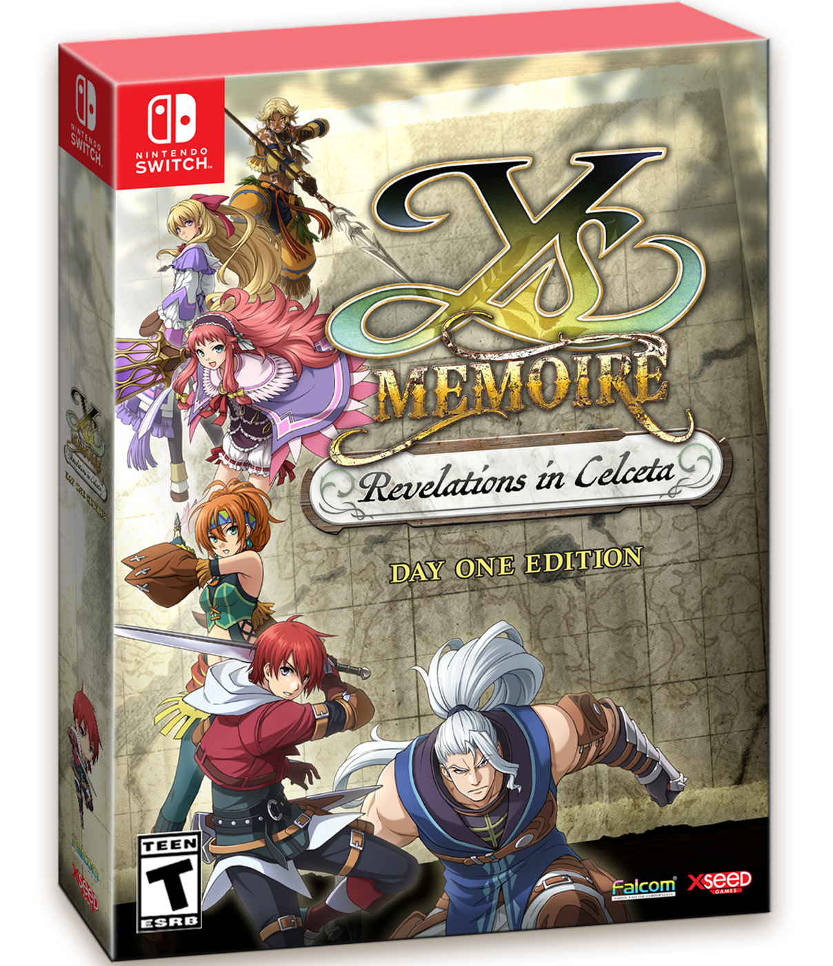 Ys Memoire: Revelations in Celceta Day One Edition - Nintendo Switch - Front_Zoom