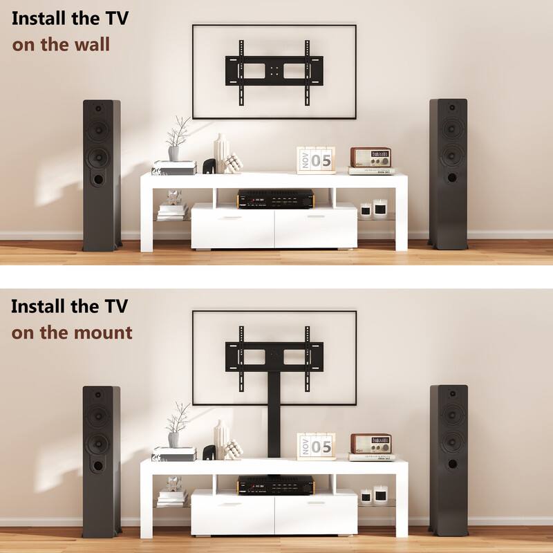 Install the TV on the wall NOV 05
Install the TV on the mount NOV 05