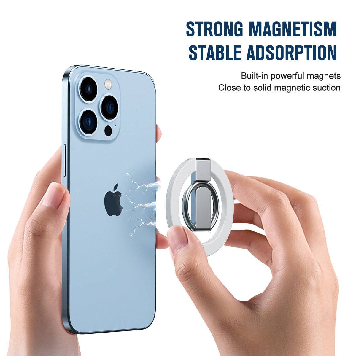 STRONG MAGNETISM  
STABLE ADSORPTION  

Built-in powerful magnets  
Close to solid magnetic suction