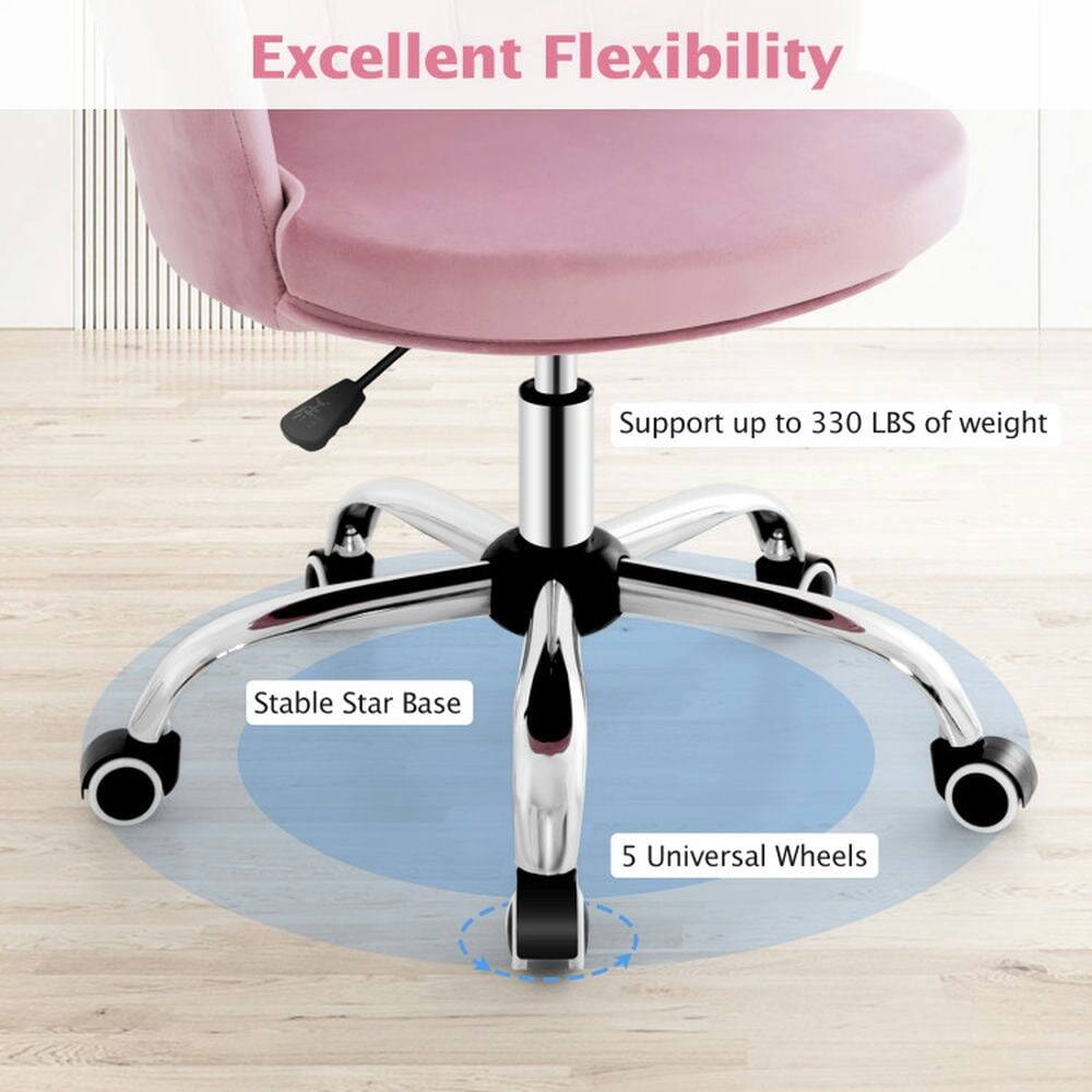 Excellent Flexibility  
Support up to 330 LBS of weight  
Stable Star Base  
5 Universal Wheels