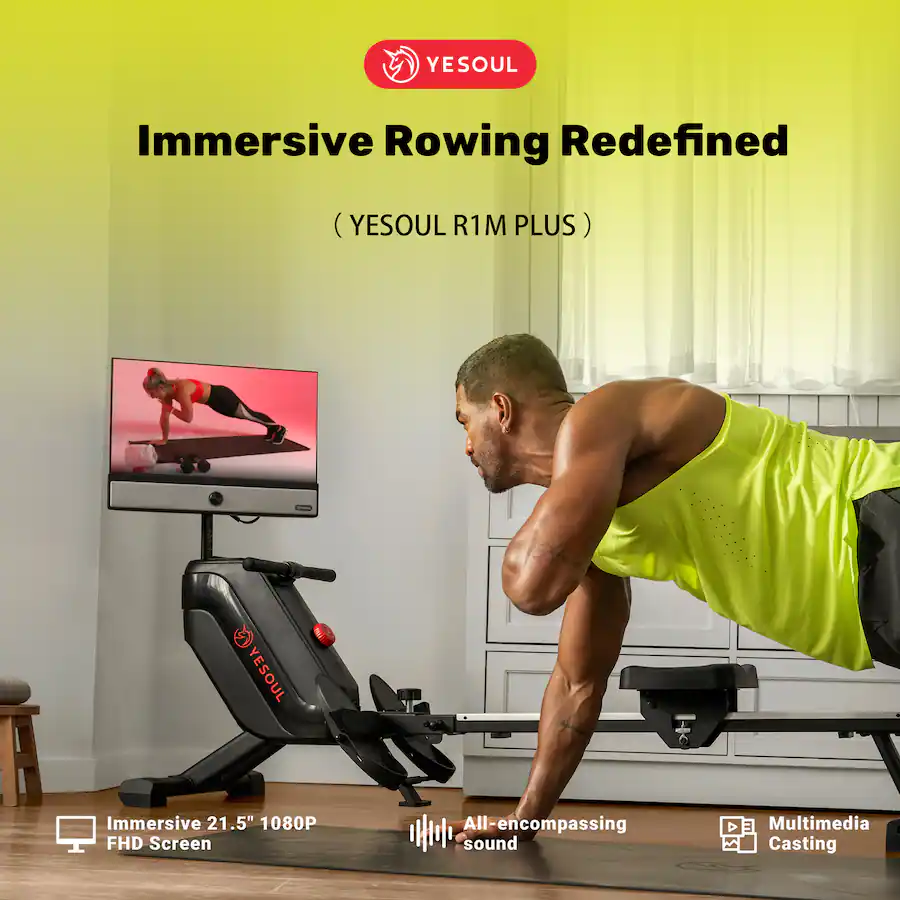 Dynamic R1 Pro Rowing Machine Yesoul ROWER R1 PLUS w/ 21.5