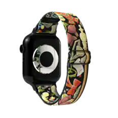 Front. ZOX - Permission Granted Labyrinth NFC Smartwatch Band, 22mm - Multicolor.