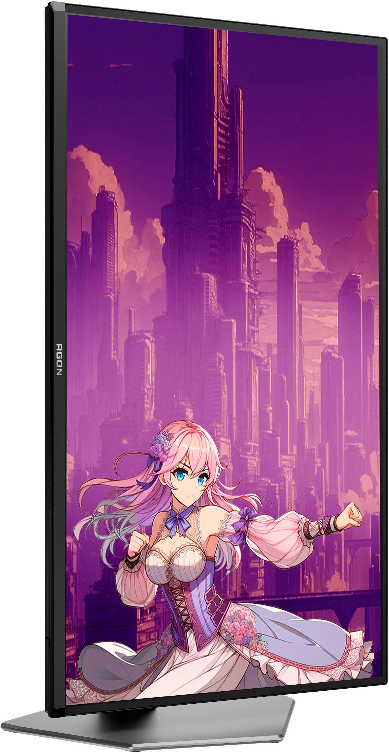 Alt View 11. AOC - 31.5" AG326UD QD-OLED, UHD, 165hz Gaming Monitor - Black.