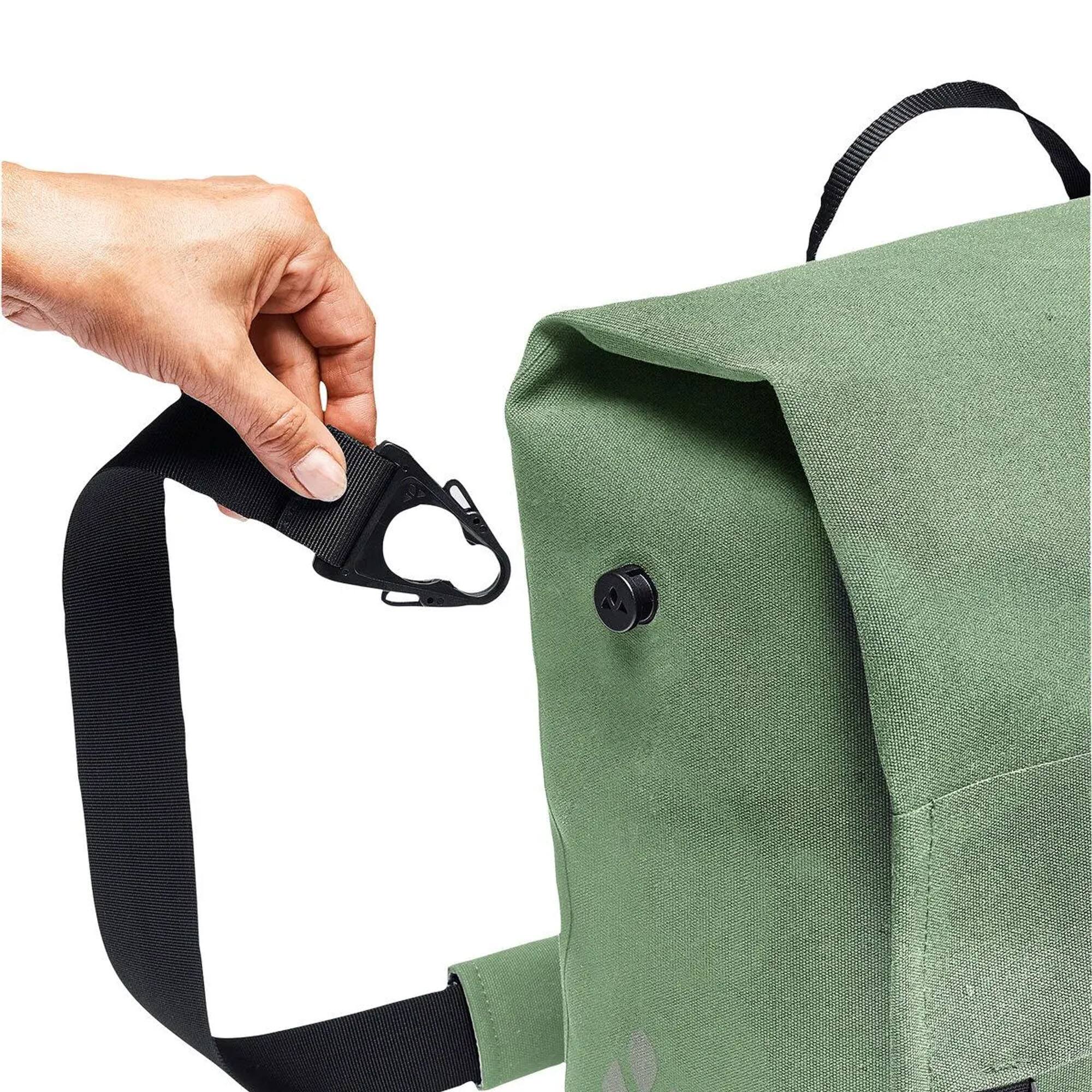 Alt View 5. VAUDE - Vaude Augsburg IV L Bike Bag - Willow Green - Willow Green.