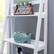 Alt View 18. Linon Home Décor - Clayborn 5-Shelf Bookcase - White.