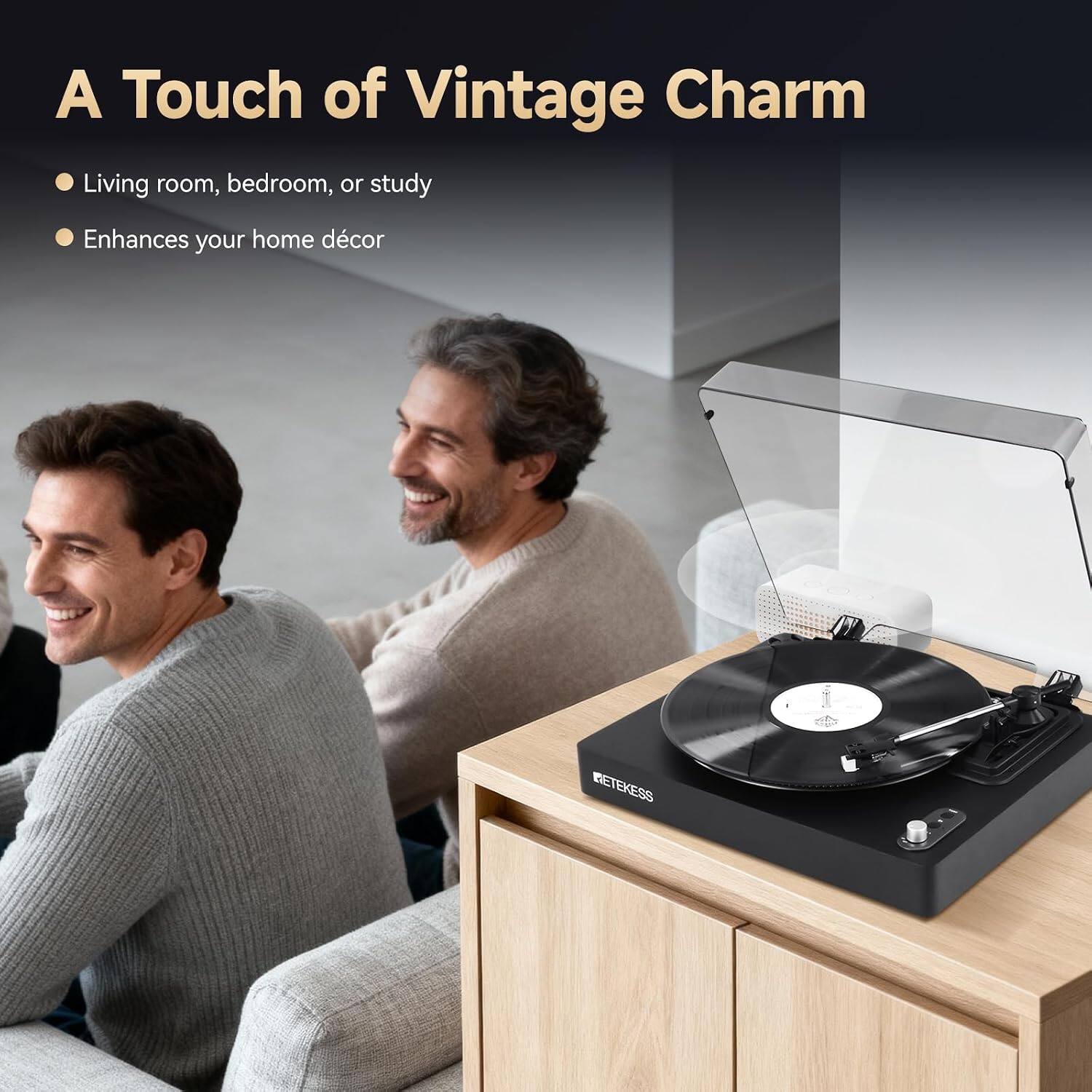 A Touch of Vintage Charm  
Living room, bedroom, or study  
Enhances your home décor  
NETEKESS