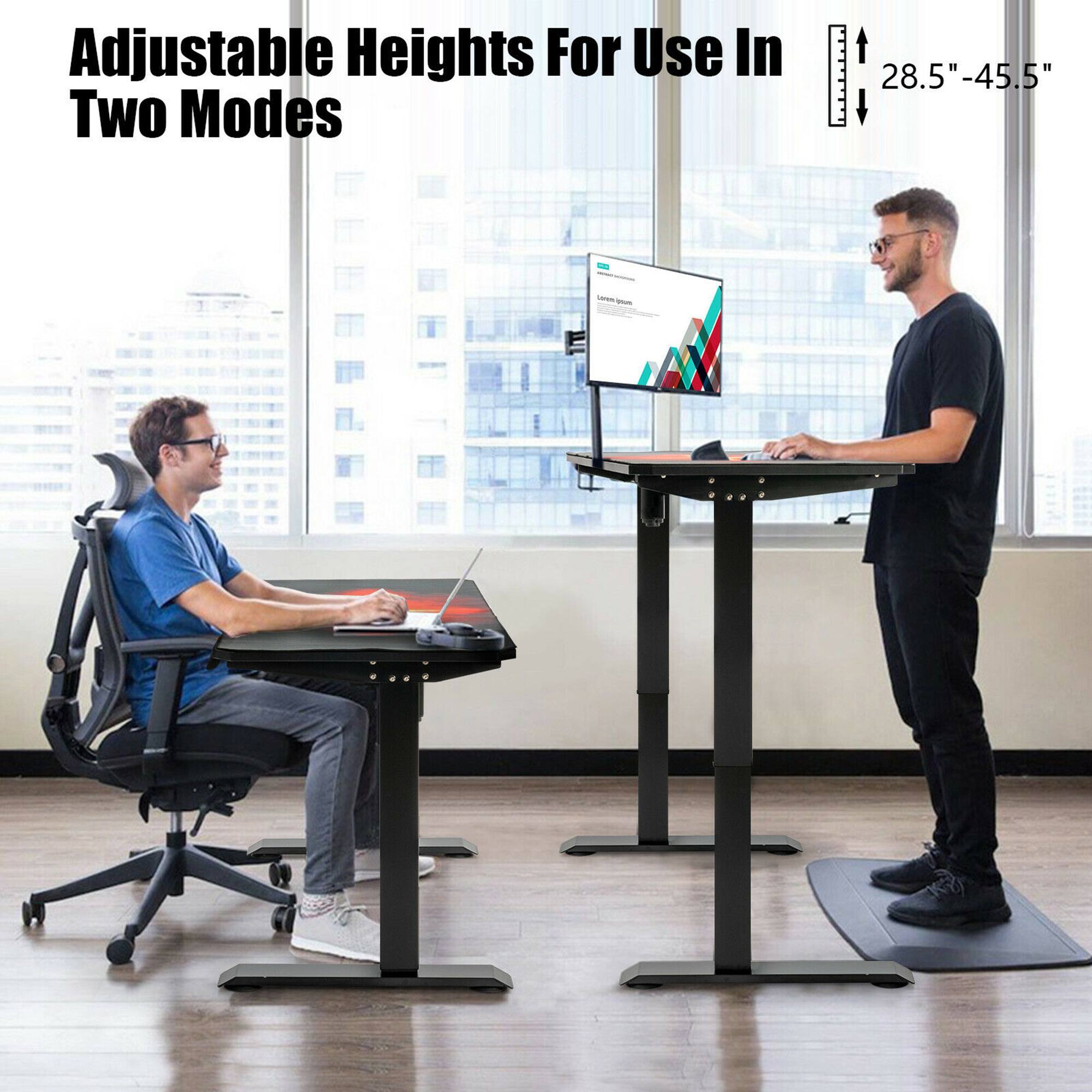 Adjustable Heights for Use in Two Modes: 28.5"-45.5".