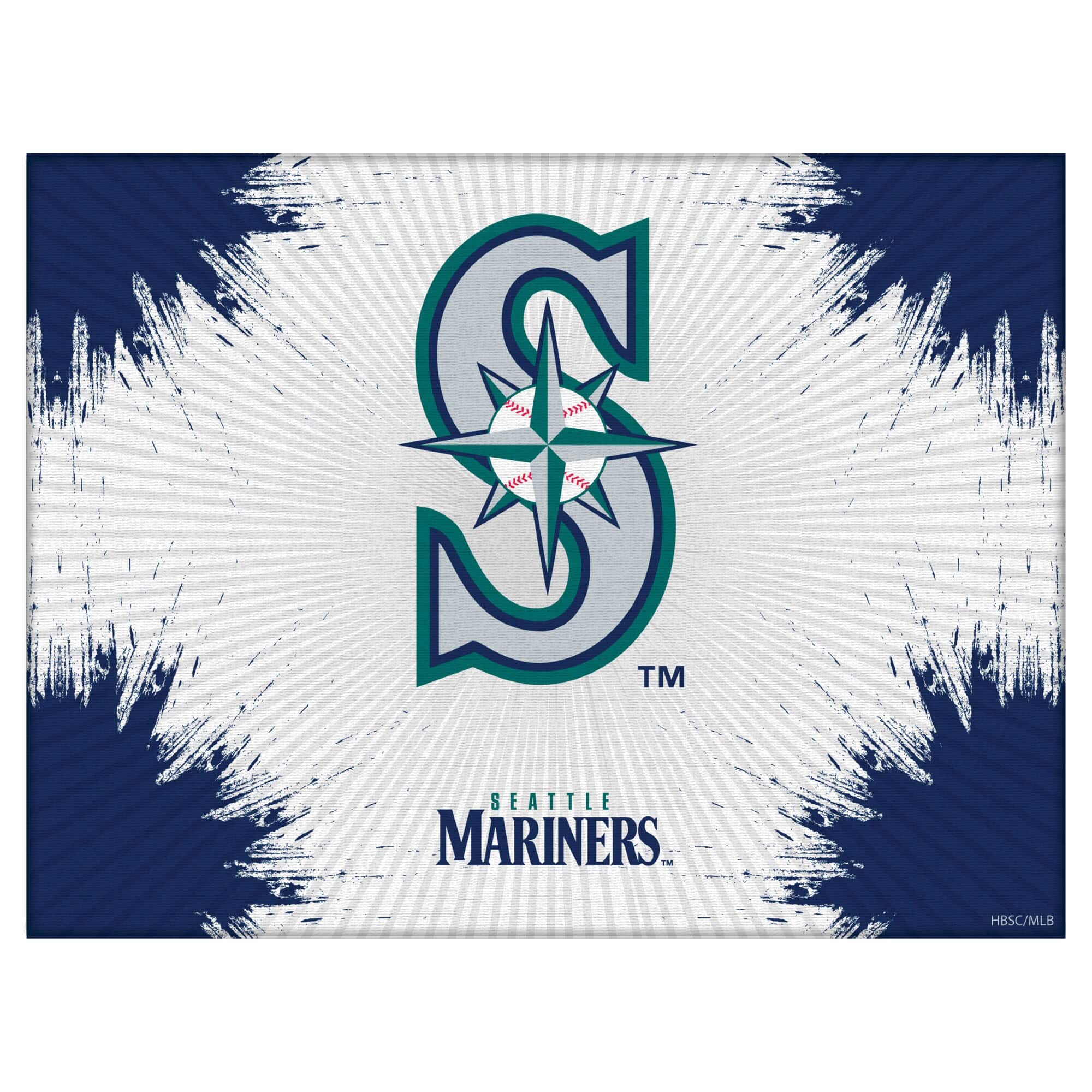 "Holland Bar Stool Co. - Seattle Mariners 15"" x 20"" Splash Canvas Wall Art - Multicolor" price history on PriceWatchPro