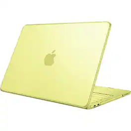 Kitcheniva - Ultra-Thin Snap On Hard Shell Case for MacBook Neo 13 Inch (2026) - Frost Citrus