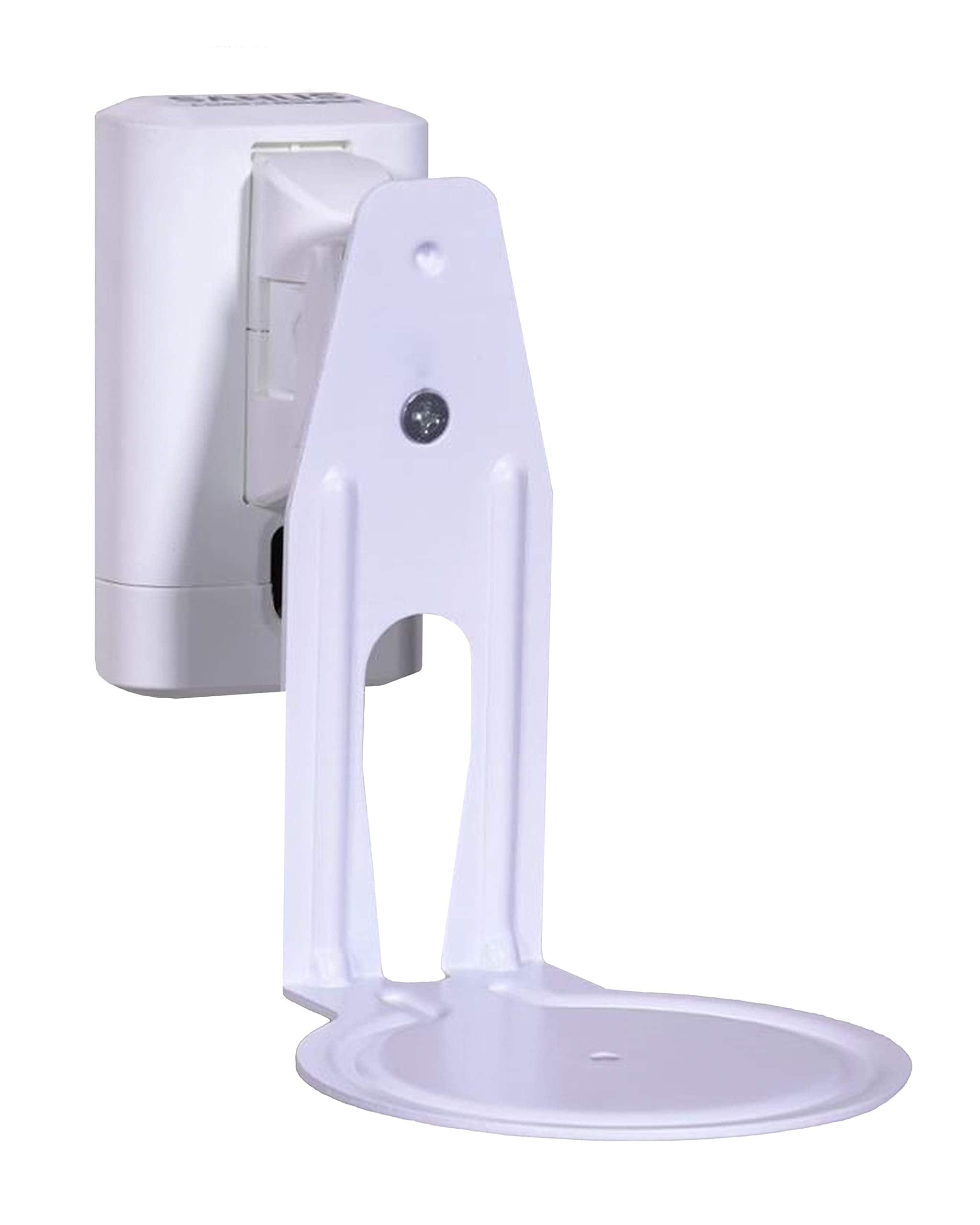 Front. Sanus - Adjustable Speaker Wall Mount for Sonos Era 100 - Single - White.