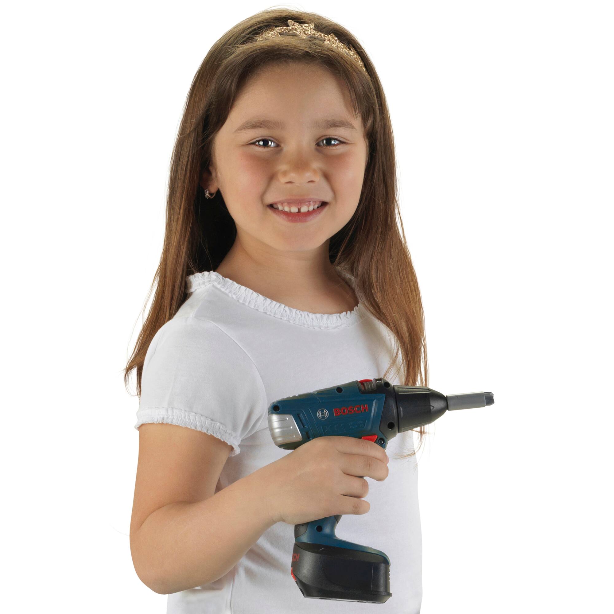 Angle. Klein - Bosch Mini: 2-In-1: Cordless Drill & Screwdriver - Lights & Sounds,Ages 3+.
