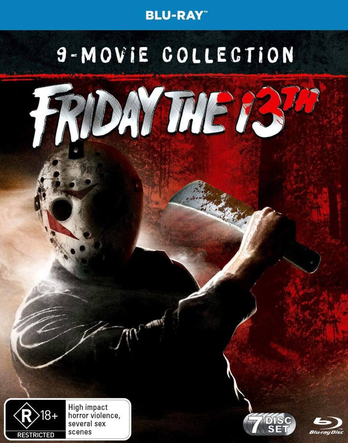 Front. Friday the 13th: 9-Movie Collection   - BLU-RAY.