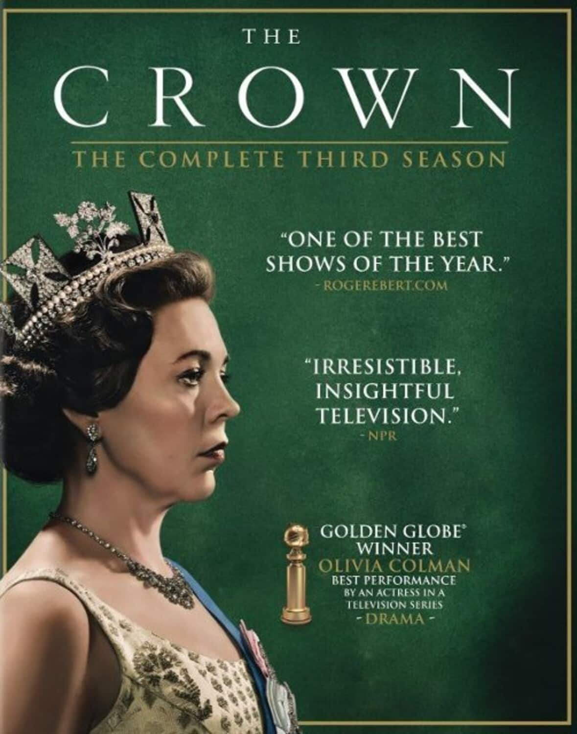 Front. The Crown: The Complete Third Season   - BLU-RAY.