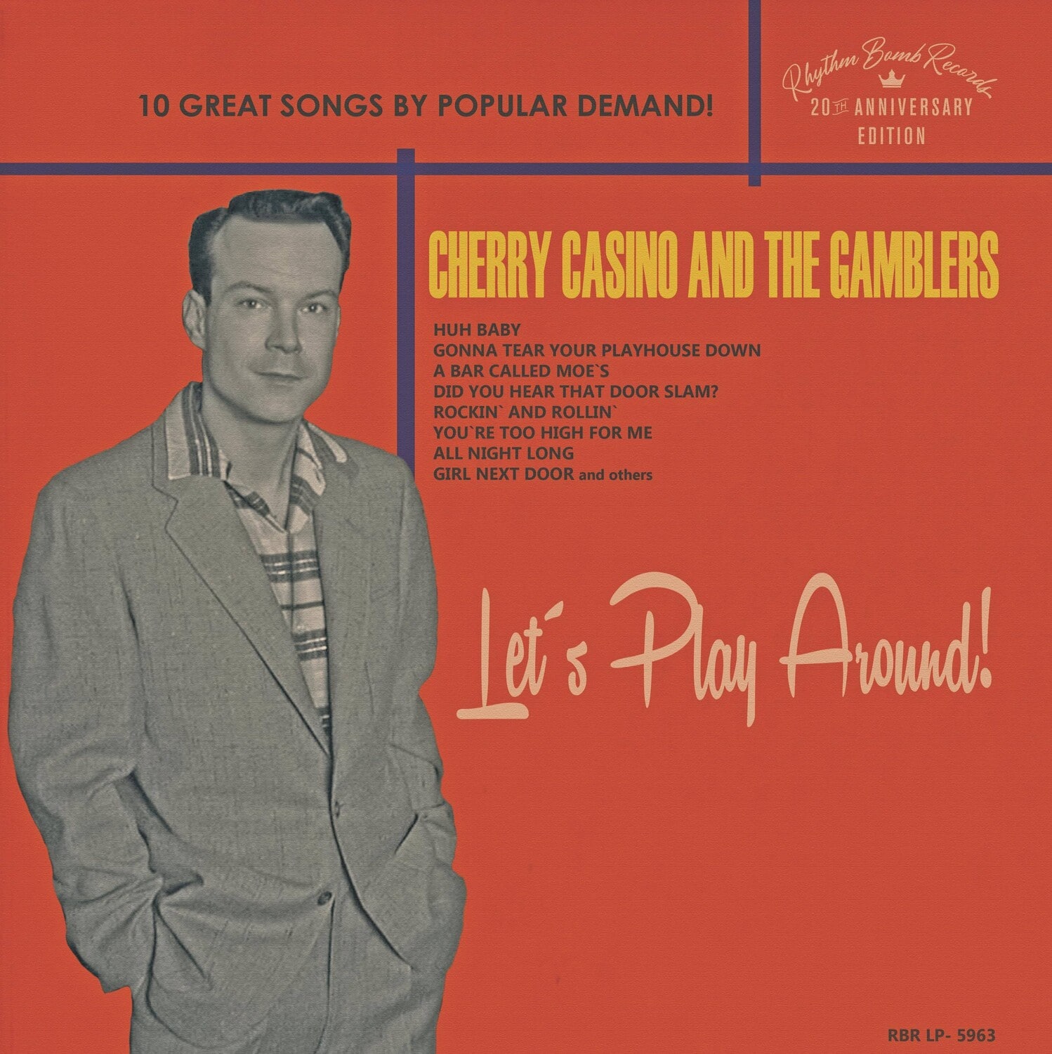 Cherry Casino and the Gamblers - Let's Play Around  - VINYL LP