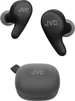 JVC - Noise Cancelling True Wireless HAA23TB - Black