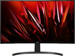 Acer - Nitro 27" Curved FHD 180 Hz LED Gaming Monitor, (ED273 S3BIIP) - Black