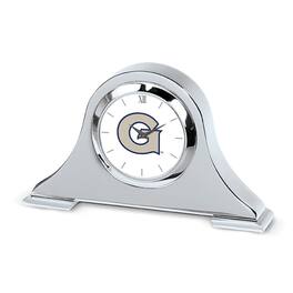 Jardine - Georgetown Hoyas Napoleon Desk Clock - Silver