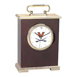 Jardine - Virginia Cavaliers Carriage Clock - Gold
