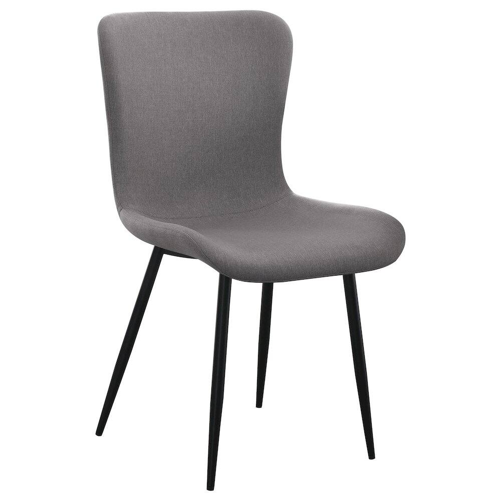 Alt View 2. Coaster Co. of America - Horizon Upholstered Dining Side Chair Taupe (Set of 2) - Grey.