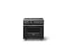 Viking - 36 in. Wide 6 Burner Pro 7 Series 5.6 Cu. Ft. Freestanding Sealed Burner Gas Convection Range - Antique Bronze - Antique Bronze
