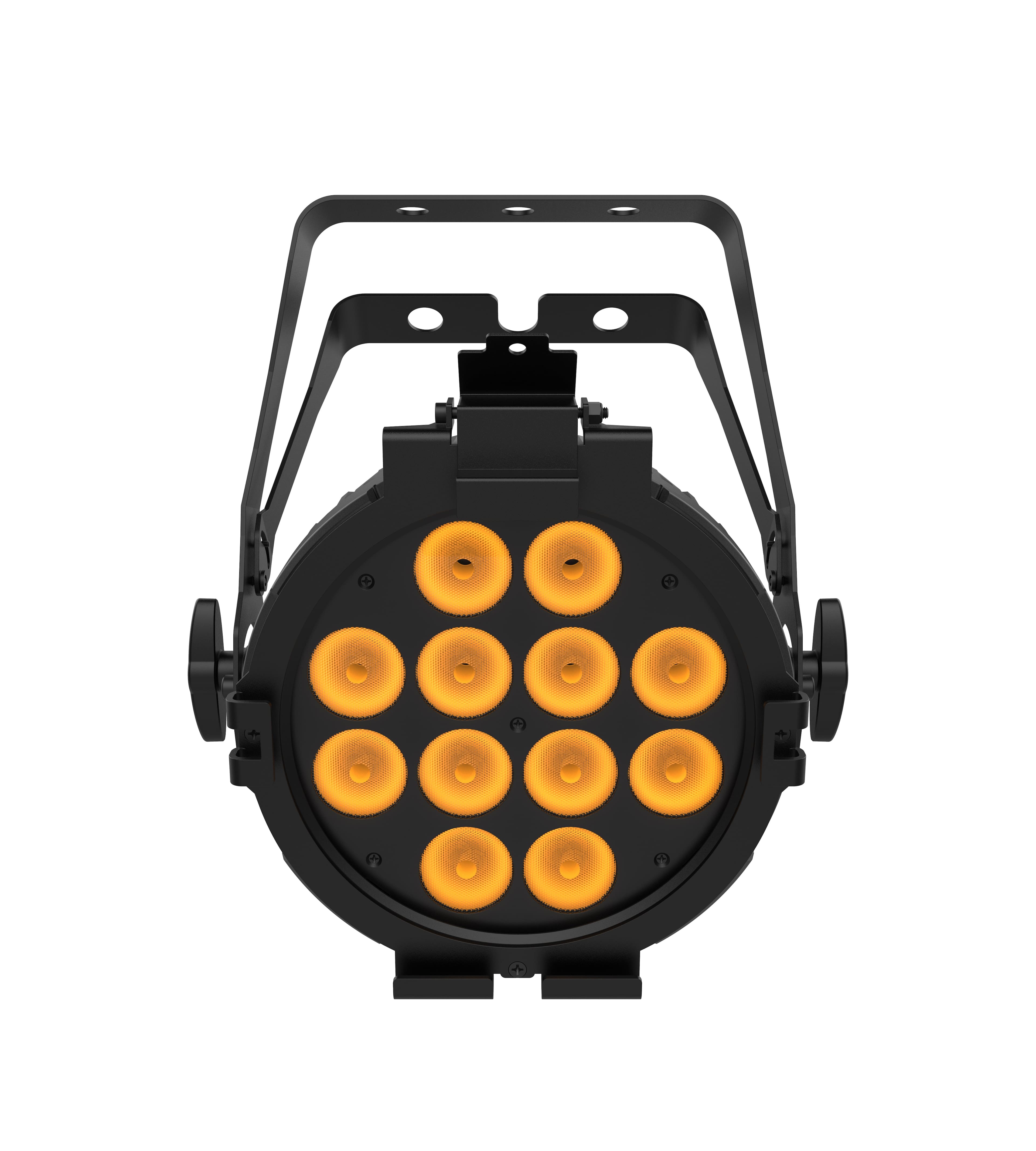 Front. CHAUVET DJ - Slimpar Pro Q USB - Black.