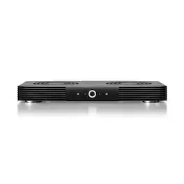 AC Infinity - AIRCOM S7, AV Receiver Cooling Fan with Thermal Trigger, 12" Top Exhaust - Black