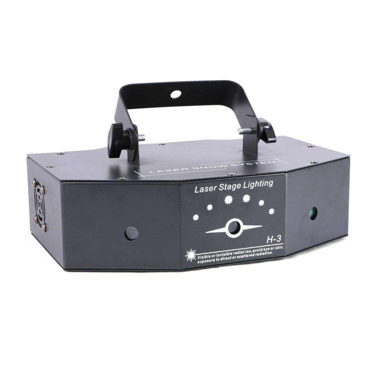 Laser Stage Lighting  
H-3  

Visible or invisible radiation, avoid eye or skin exposure to direct or scattered radiation.