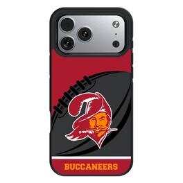 Keyscaper - NFL - Tampa Bay Buccaneers Bump Case with 8.2ft Drop Protection - 15 - Multicolor