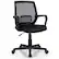 Alt View 18. Costway - Executive Mesh Mid-Back Office Chair with Adjustable Height and Lumbar Support - Black.